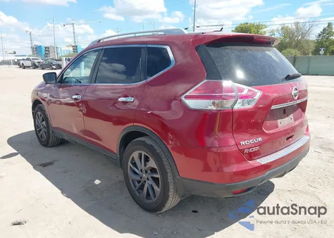 2016 Nissan Rogue Sl z USA, uszkodzony, nr VIN 5N1AT2MT7GC779669